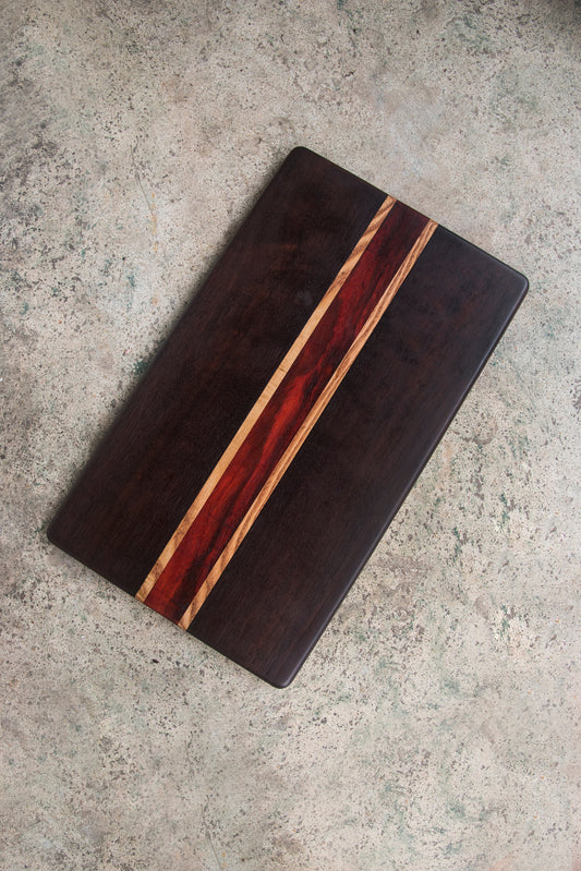 Kalaimadu (White Oak -Padauk stripes)